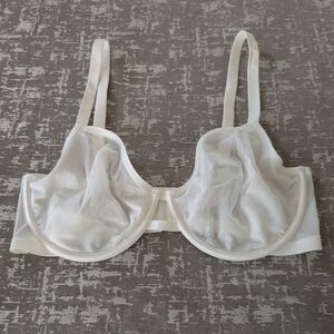 Auden Mesh Unlined Demi Underwire Bra NWOT